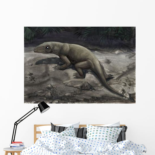 Illustration Nikkasaurus Tatarinovi Wall Decal