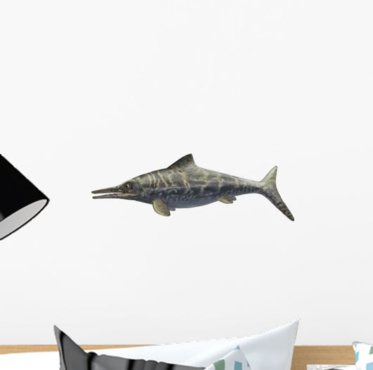 Illustration Prehistoric Ophthalmosaurus Discus Wall Decal