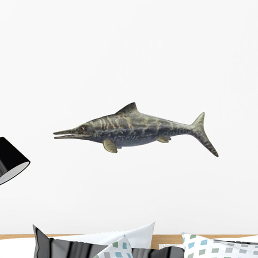 Illustration Prehistoric Ophthalmosaurus Discus Wall Decal