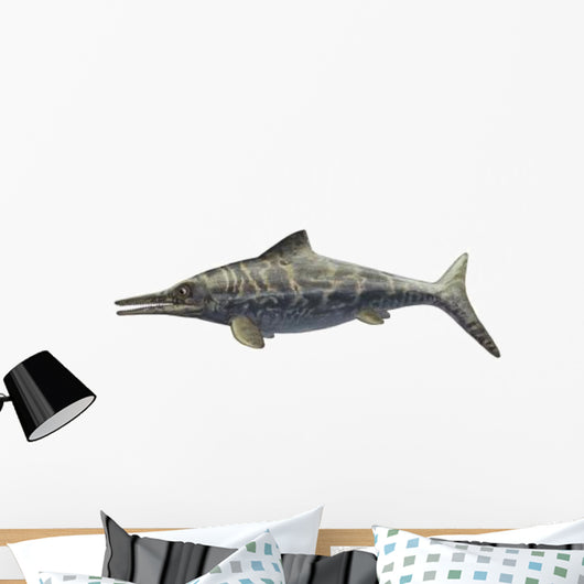 Illustration Prehistoric Ophthalmosaurus Discus Wall Decal