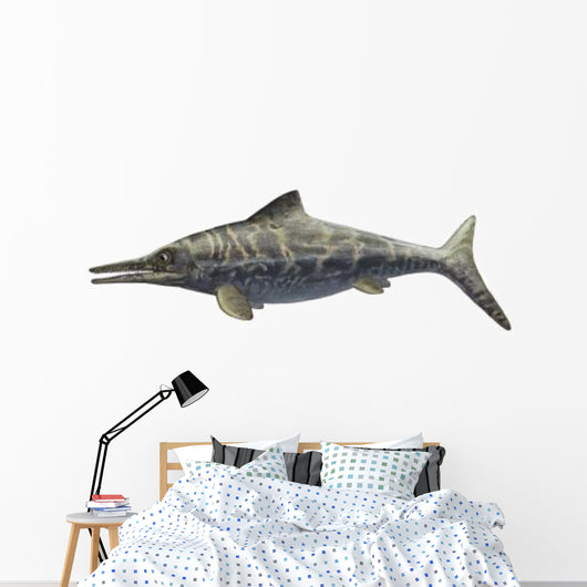 Illustration Prehistoric Ophthalmosaurus Discus Wall Decal