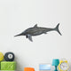 Illustration Prehistoric Platypterygius Kiprijanoffi Wall Decal