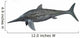 Illustration Prehistoric Platypterygius Kiprijanoffi Wall Decal