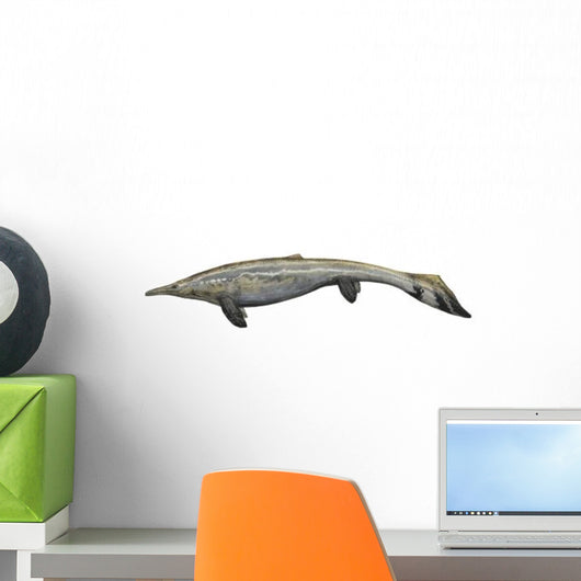 Illustration Plotosaurus from Cretaceous Wall Decal