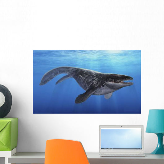 Prognathodon Saturator Swimming Prehistoric Wall Decal
