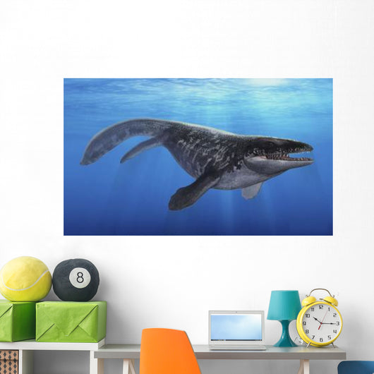 Prognathodon Saturator Swimming Prehistoric Wall Decal