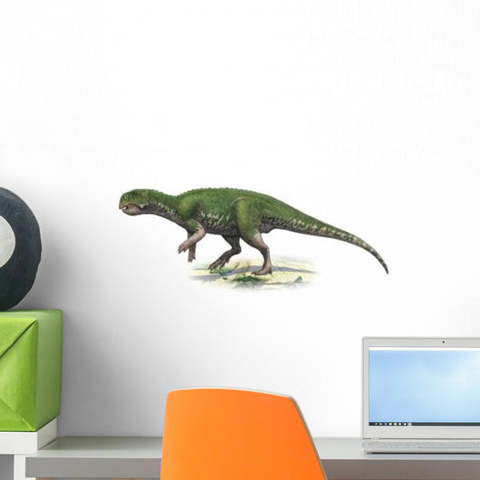 Psittacosaurus Mongoliensis Prehistoric Era Wall Decal