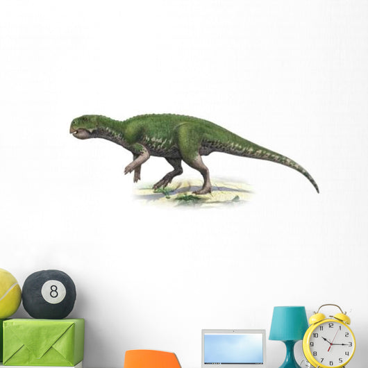 Psittacosaurus Mongoliensis Prehistoric Era Wall Decal