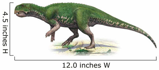Psittacosaurus Mongoliensis Prehistoric Era Wall Decal