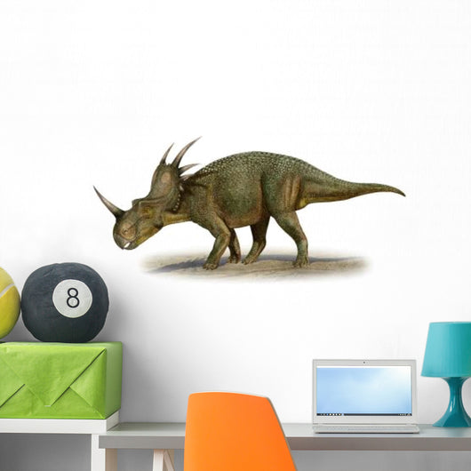 Styracosaurus Albertensis Prehistoric Era Wall Decal
