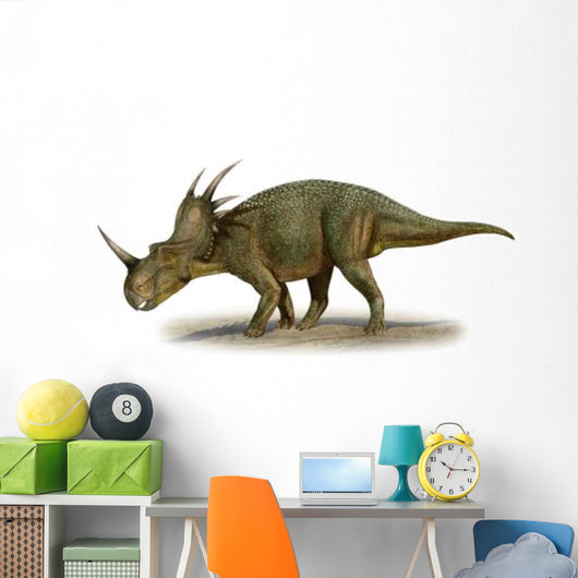 Styracosaurus Albertensis Prehistoric Era Wall Decal