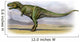 Tarbosaurus Bataar Prehistoric Era Wall Decal