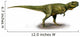Duriavenator Hesperis Prehistoric Era Wall Decal