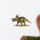Einiosaurus Procurvicornis Prehistoric Era Wall Decal