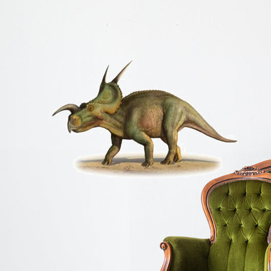 Einiosaurus Procurvicornis Prehistoric Era Wall Decal