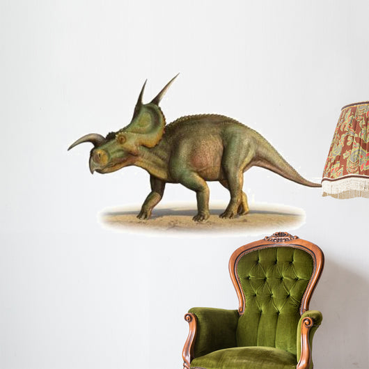 Einiosaurus Procurvicornis Prehistoric Era Wall Decal