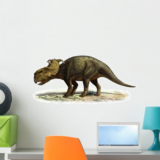 Pachyrhinosaurus Canadensis Prehistoric Era Wall Decal