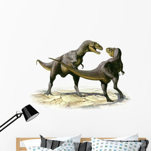 Alectrosaurus Olseni Prehistoric Dinosaur Wall Decal