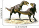 Alectrosaurus Olseni Prehistoric Dinosaur Wall Decal