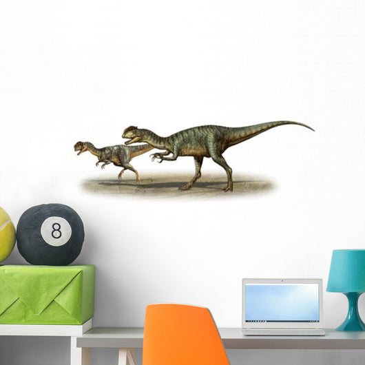 Dilophosaurus Wetherilli Prehistoric Era Wall Decal