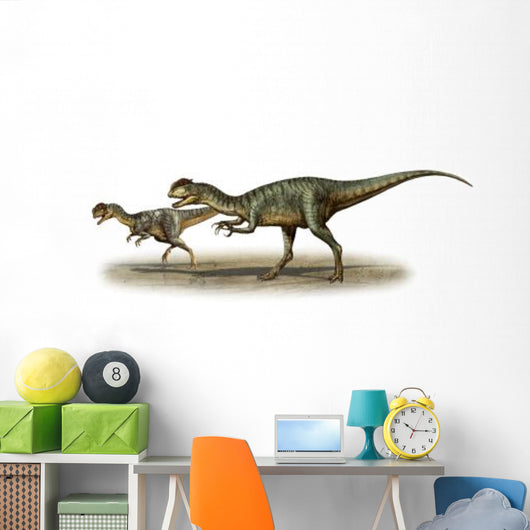 Dilophosaurus Wetherilli Prehistoric Era Wall Decal