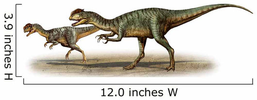 Dilophosaurus Wetherilli Prehistoric Era Wall Decal