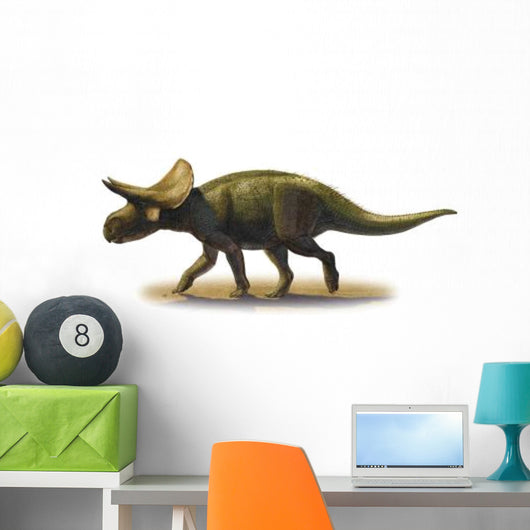 Turanoceratops Tardabilis Prehistoric Era Wall Decal