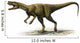 Herrerasaurus Ischigualastensis Prehistoric Era Wall Decal