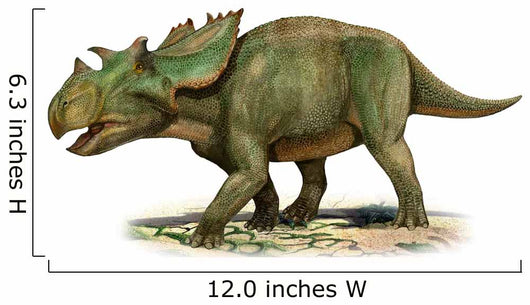 Utahceratops Gettyi Prehistoric Era Wall Decal
