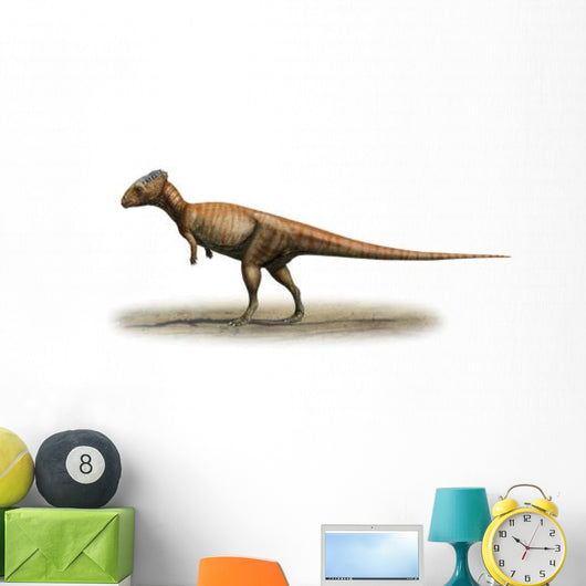 Homalocephale Calathocercos Prehistoric Era Wall Decal