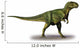 Abelisaurus Comahuensis Prehistoric Era Wall Decal