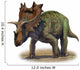 Ceratops Montanus Prehistoric Era Wall Decal