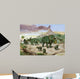 Albertosaurus Observes Family Arrhinoceratops Wall Decal