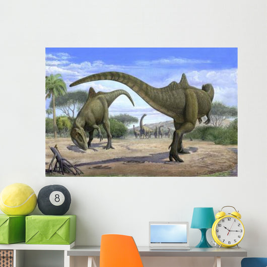 Wedding Ceremony between Two Wall Decal