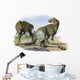 Two Cryolophosaurus Ellioti Dinosaurs Wall Decal