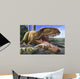Bird Cleans Mouth Giganotosaurus Wall Decal