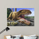 Bird Cleans Mouth Giganotosaurus Wall Decal
