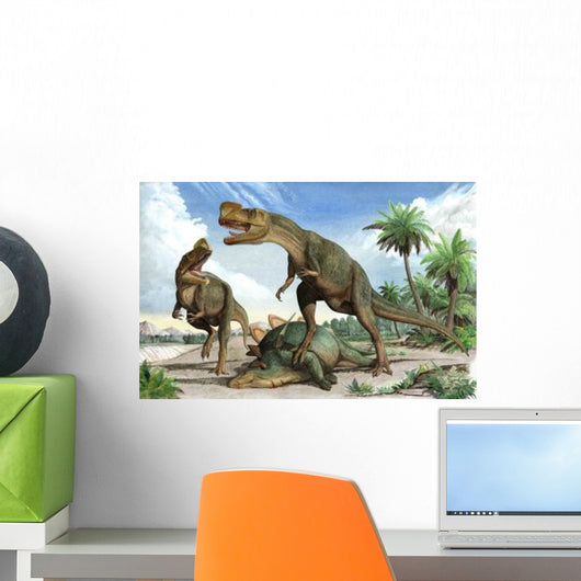 Confrontation between Two Kileskus Wall Decal