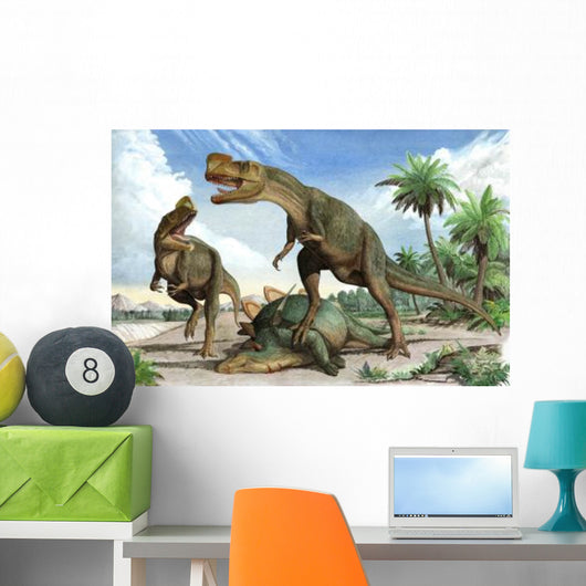 Confrontation between Two Kileskus Wall Decal