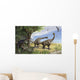 Raptor Stalks Pair Grazing Wall Decal