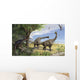 Raptor Stalks Pair Grazing Wall Decal