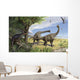 Raptor Stalks Pair Grazing Wall Decal