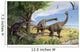 Raptor Stalks Pair Grazing Wall Decal