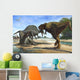 Spinosaurus Blocks Path Carcharodontosaurus Wall Decal