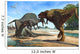 Spinosaurus Blocks Path Carcharodontosaurus Wall Decal