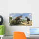 Teratophoneus Dinosaur Defends Its Wall Decal