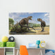 Teratophoneus Dinosaur Defends Its Wall Decal