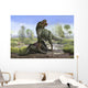 Tyrannosaurus Rex Eats Carrion Wall Decal