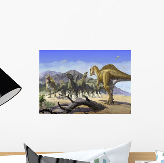 Altispinax Dunkeri Dinosaurs Attack Wall Decal