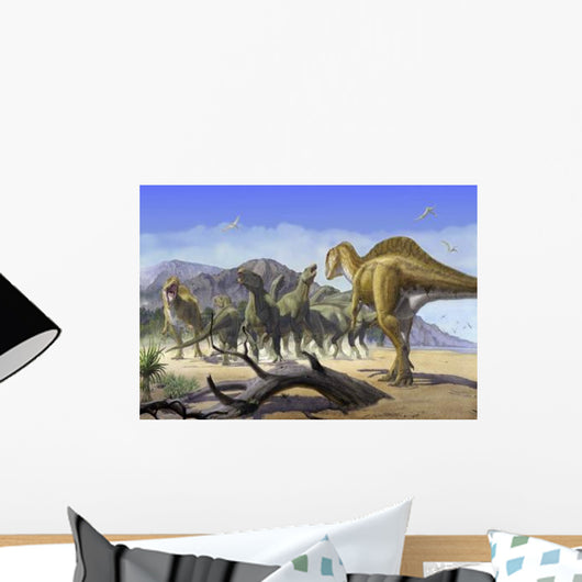 Altispinax Dunkeri Dinosaurs Attack Wall Decal